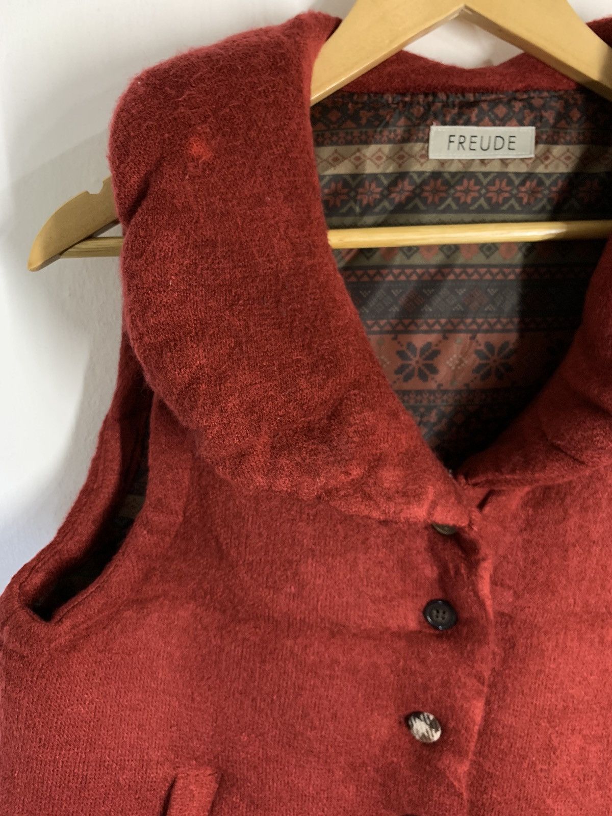 Japanese Brand × Vintage Vintage Freude Vest Size US L / EU 52-54 / 3 - 5 Thumbnail