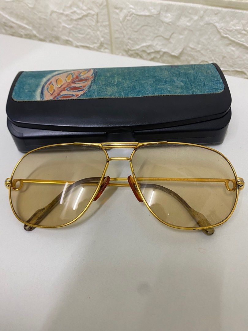 Cartier Cartier Vendome 1988 Aviator Sunglasses Size ONE SIZE - 2 Thumbnail