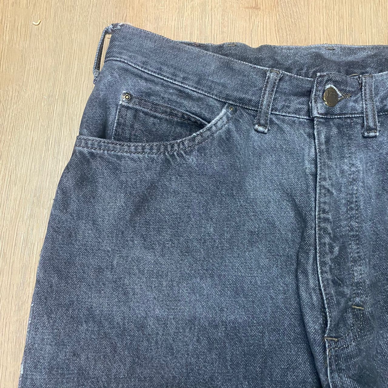 If Six Was Nine Vintage 90s Lee Riders Distressed Denim Size US 32 / EU 48 - 12 Thumbnail