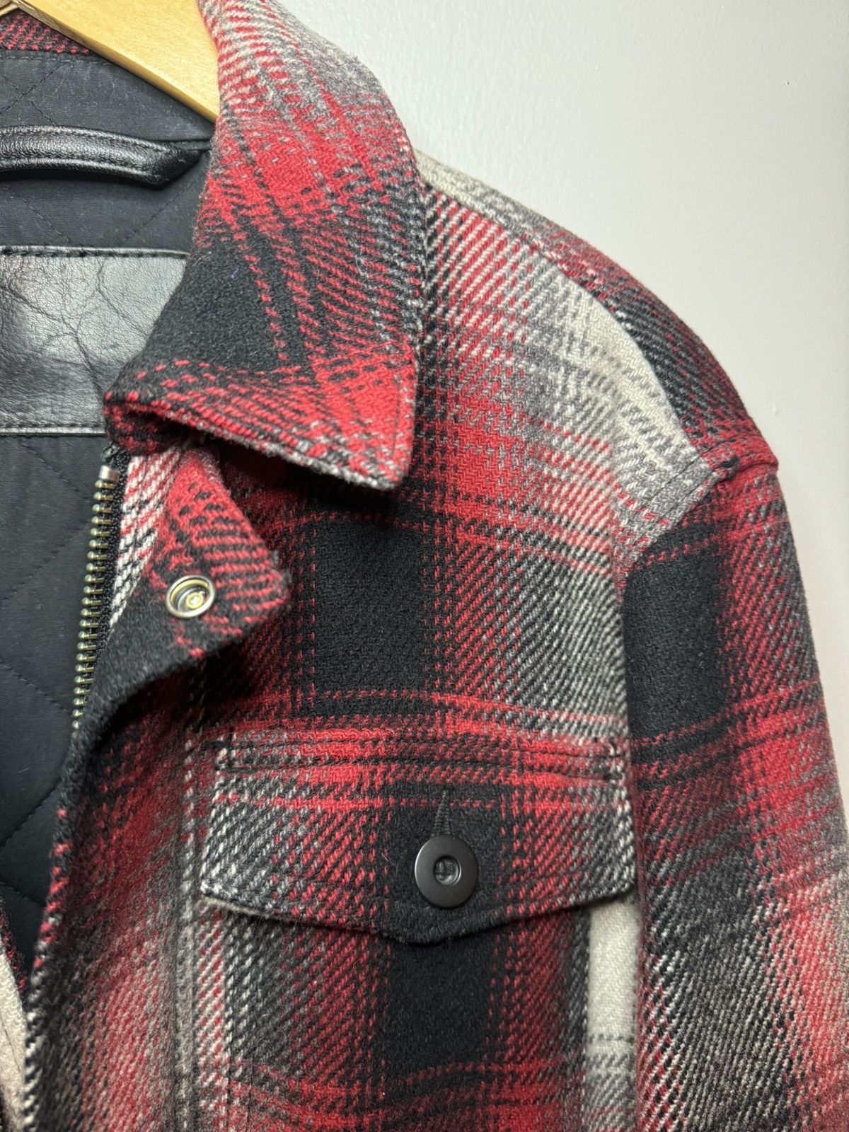 Levi's Vintage Clothing Levi Strauss Men’s Quilted Plaid Wool Jacket Size US S / EU 44-46 / 1 - 7 Thumbnail