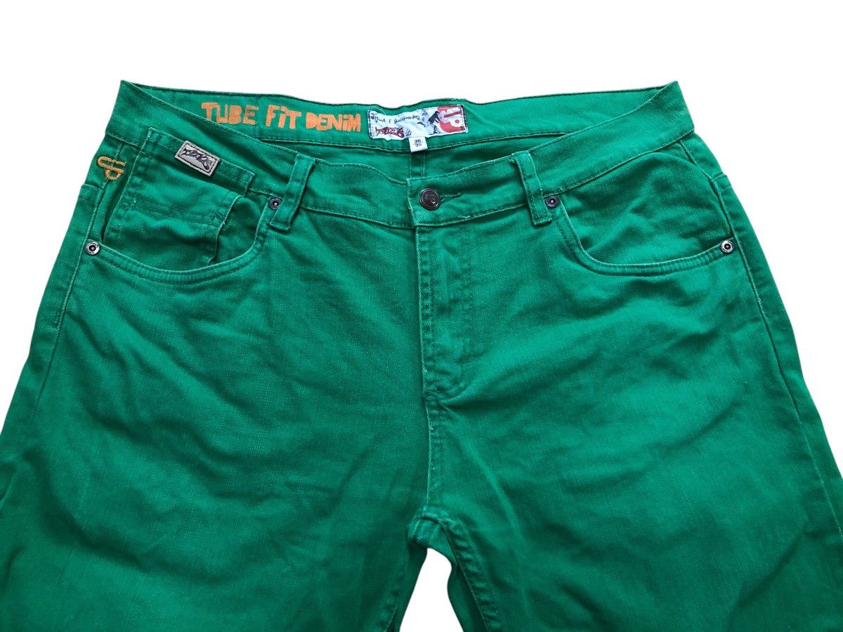 Santa Cruz Skateboards Titus skateboard tube fit denim cold Kelly green Size US 36 / EU 52 - 7 Thumbnail