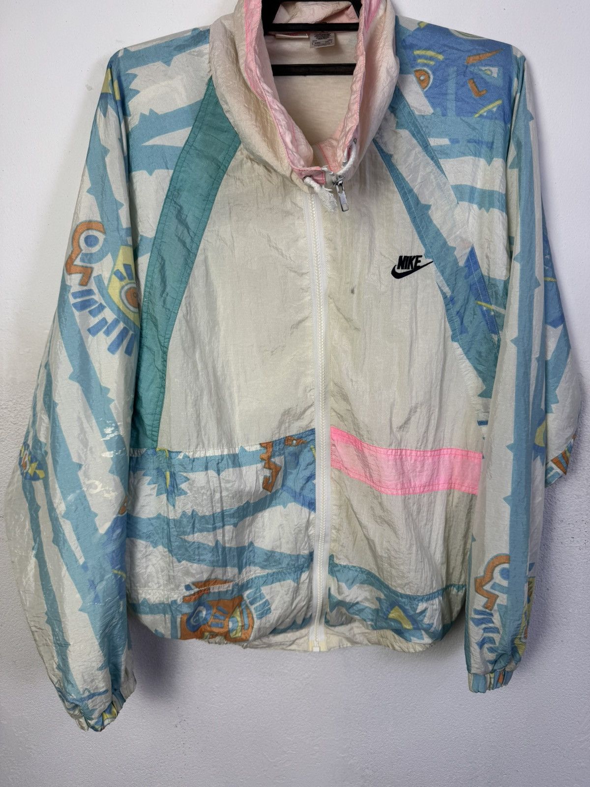 Vintage 90s Nike Grey Tag Jacket