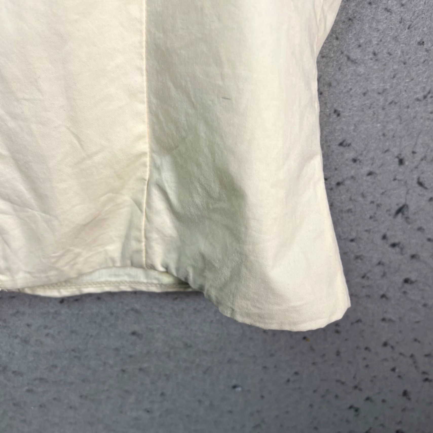 Vintage White Fox Top Cropped Halter Women's M White Cotton Polyester Zipper Detail 90s? (No, avoid adding decade) Size M / US 6-8 / IT 42-44 - 7 Thumbnail