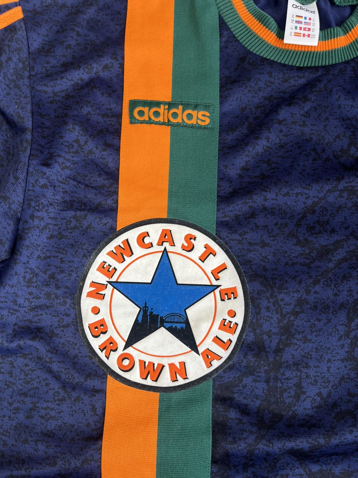 Adidas T shirt jersey football Adidas New castle vintage 97 98 s Size US XL / EU 56 / 4 - 10 Thumbnail