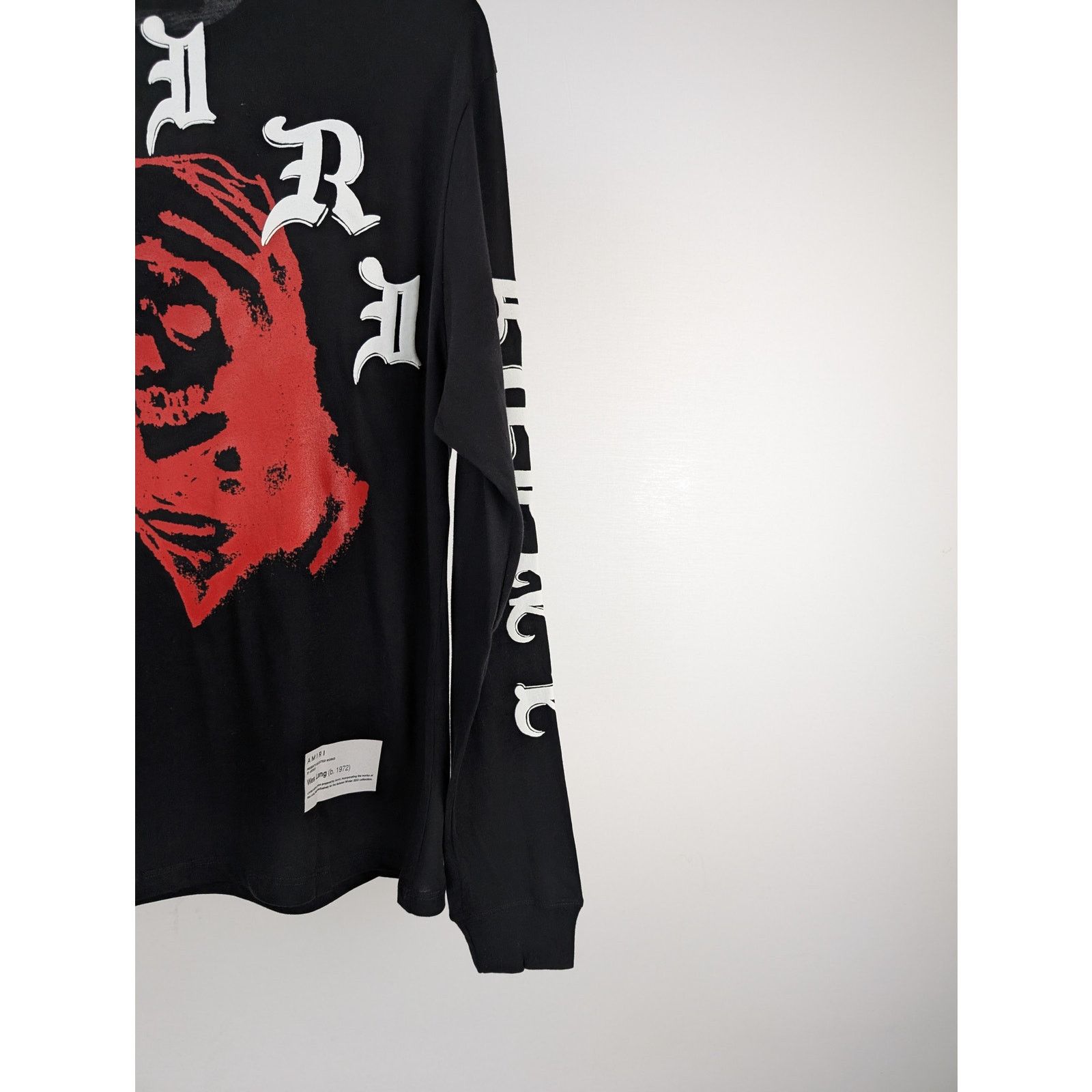 Amiri o1rshd1 Q:2 / Wes Lang Solar Kings Long Sleeve Tee T-Shirt Size US XL / EU 56 / 4 - 12 Thumbnail