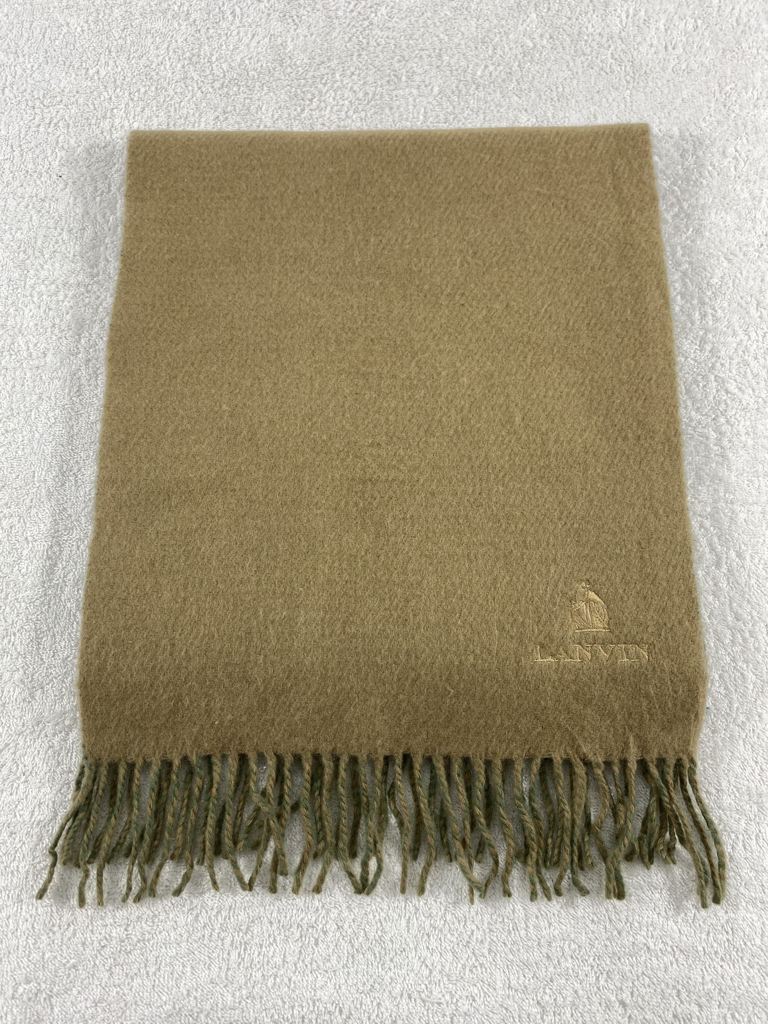 Lanvin Vintage Lanvin Scarf/Muffler/Neckwear MF820 Size ONE SIZE - 2 Thumbnail