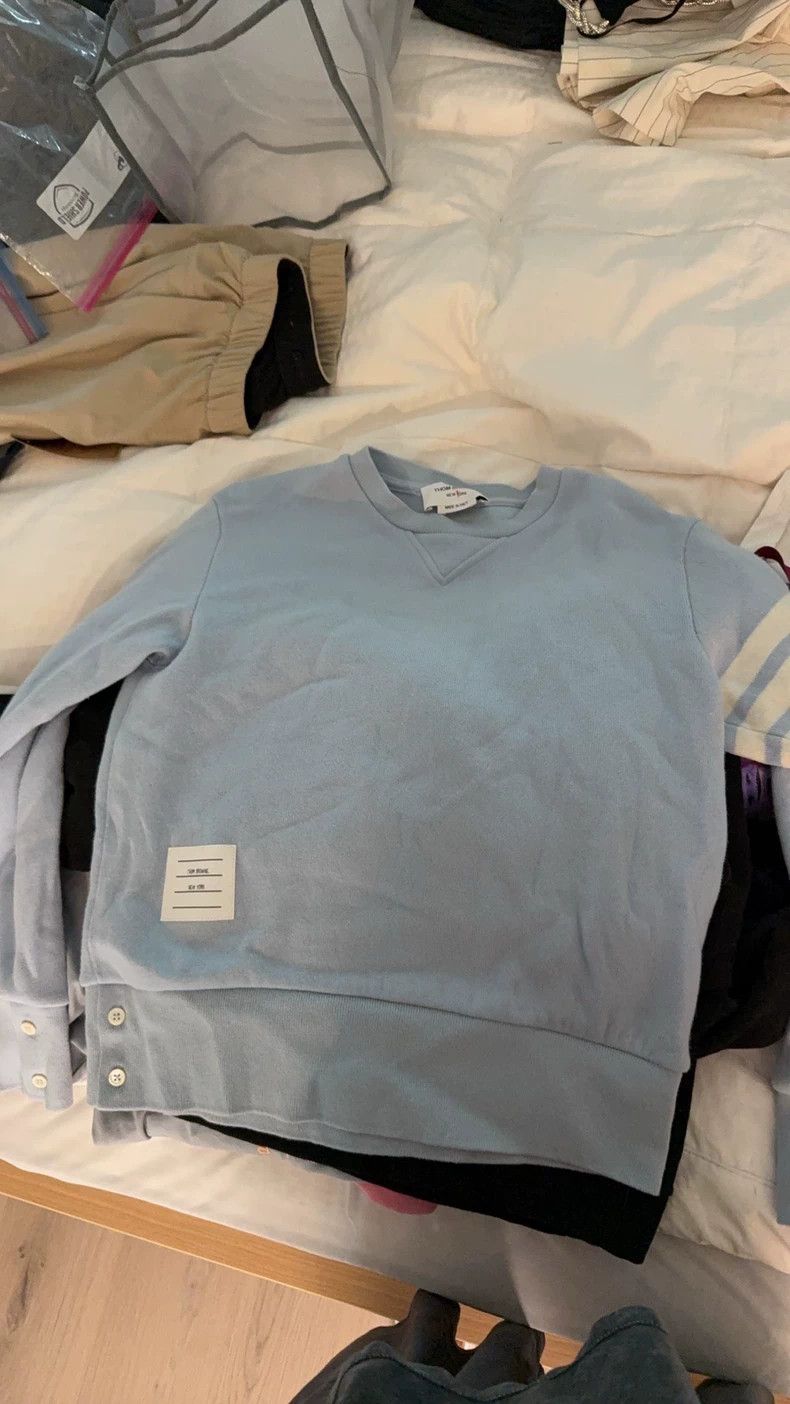 Other Thom Browne Light blue hoodie Size XS / US 0-2 / IT 36-38 - 3 Thumbnail