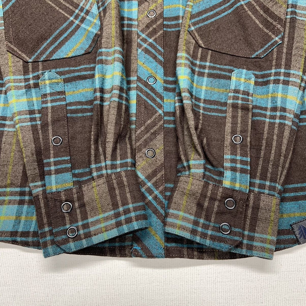 L.L. Bean L.L. Bean Flannel Shirt Plaid Brown Button Up Long Sleeve Size US S / EU 44-46 / 1 - 7 Thumbnail