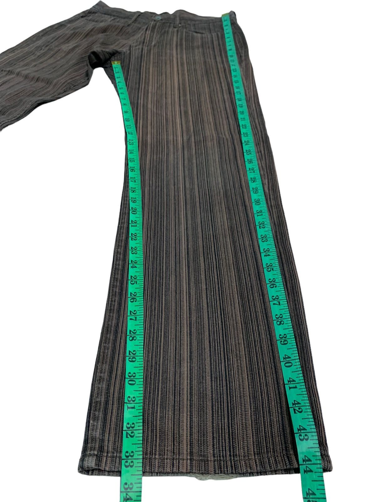 Japanese Brand 🔥Rare Vintage Stripes Trouser Japanese Brand Size US 32 / EU 48 - 16 Thumbnail