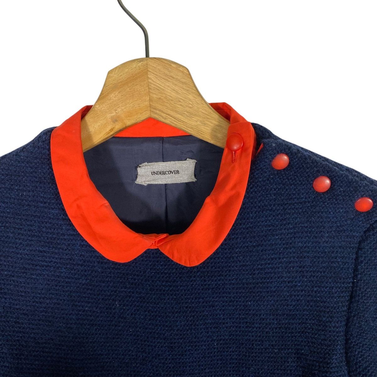 Japanese Brand × Jun Takahashi × Undercover Undercover Jun Takahashi Wool/Knit Dress Mini Size 2 Size XS / US 0-2 / IT 36-38 - 6 Thumbnail