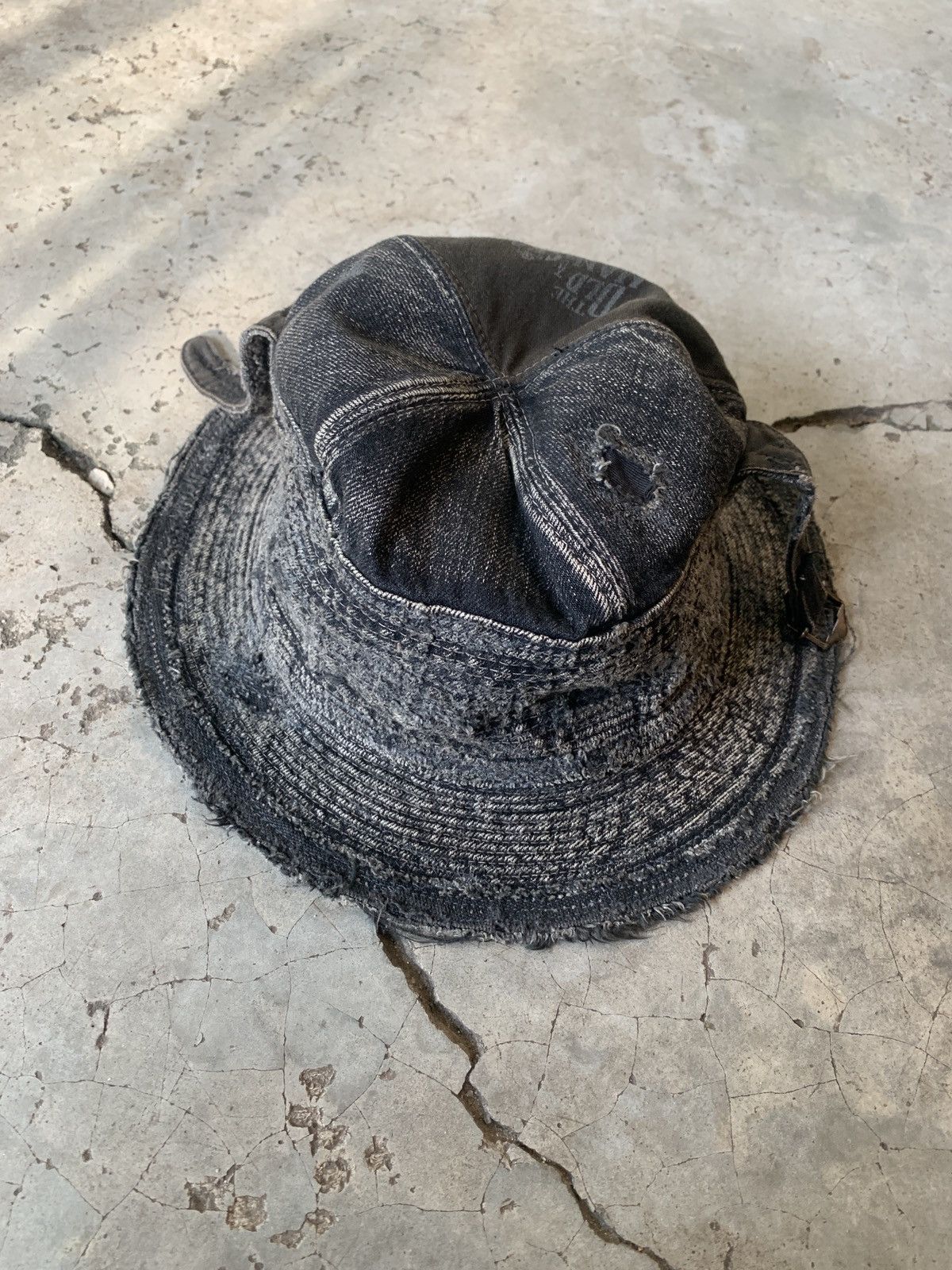 Kapital Kountry Kapital Boro Bucket Hat Distressed Size ONE SIZE - 2 Thumbnail
