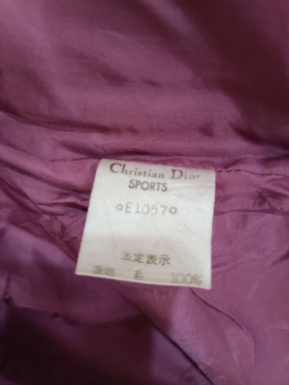 Christian Dior Monsieur Vintage Christian Dior Wool Long Jacket Size US M / EU 48-50 / 2 - 9 Thumbnail