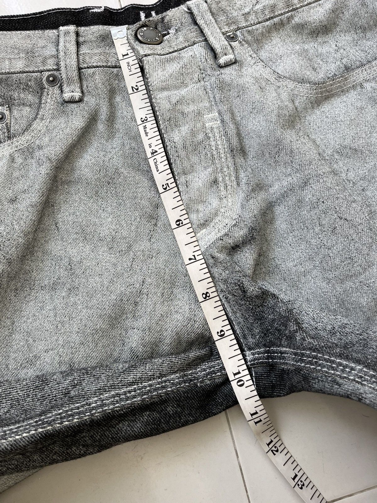 Neil Barrett 💥 Neil Barret Waxed Coated Denim Size 33" - 11 Thumbnail