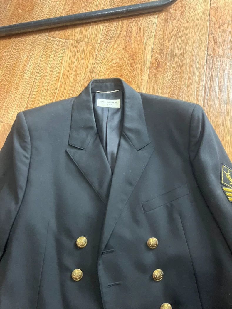 Saint Laurent Paris saint laurent double-breasted black blazer-2507 Size US L / EU 52-54 / 3 - 1 Thumbnail