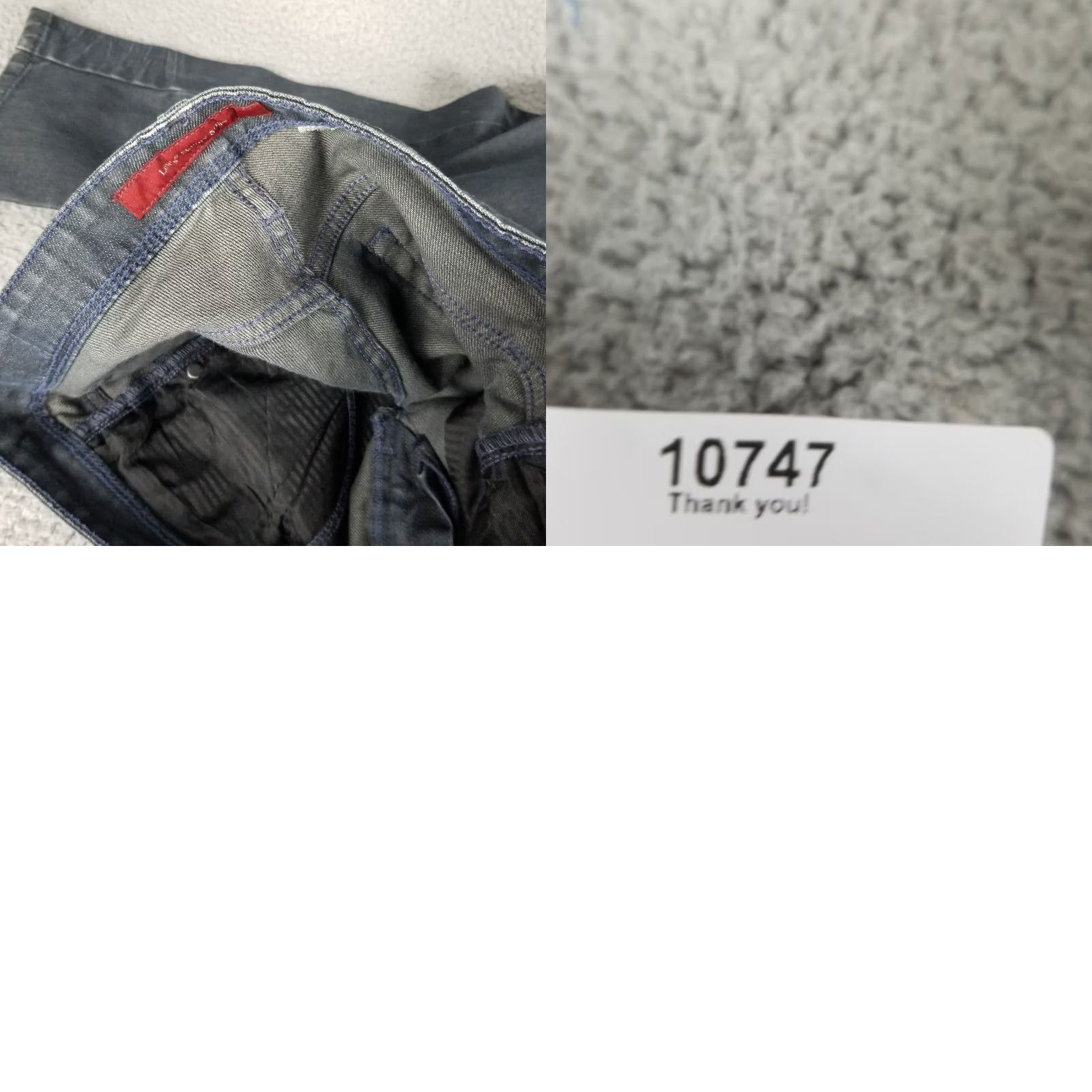 Levi's Levi's 503 Slim Skinny Jeans Black Stretch Grunge Womens Denim Medium Wash Cotton Blend 29X31 Capri? (This line is incomplete and not compliant) Size 29" - 8 Thumbnail
