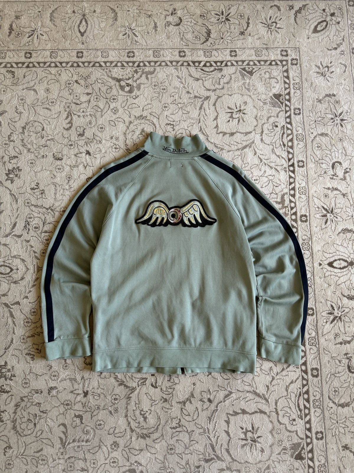 Von Dutch Vintage Von Dutch Multi Logo Zip Track Jacket Y2K Size US M / EU 48-50 / 2 - 1 Thumbnail