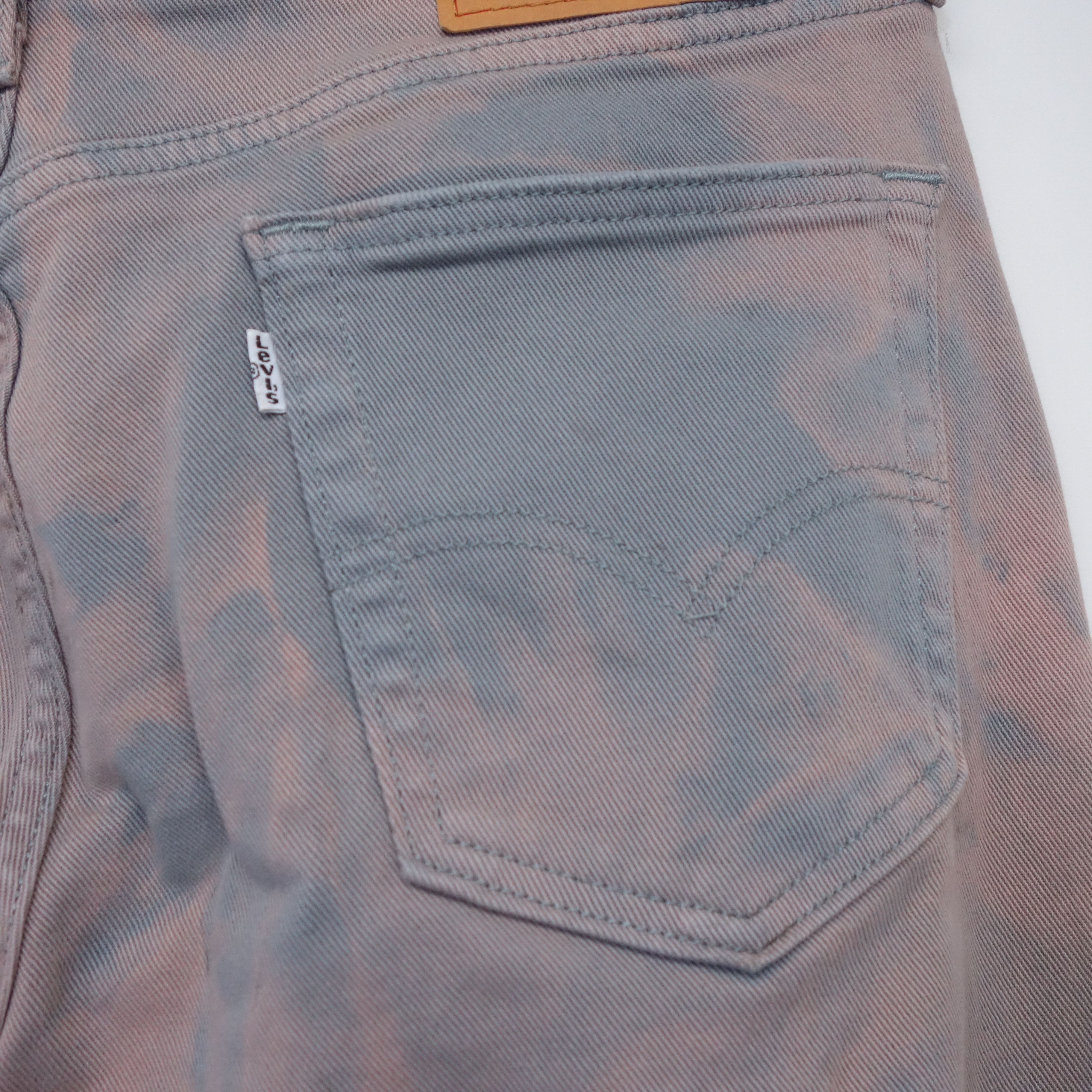 Levi's Acid Gray 514 Regular Straight Fit Denim Jeans 35 x 30 Size US 35 - 3 Thumbnail