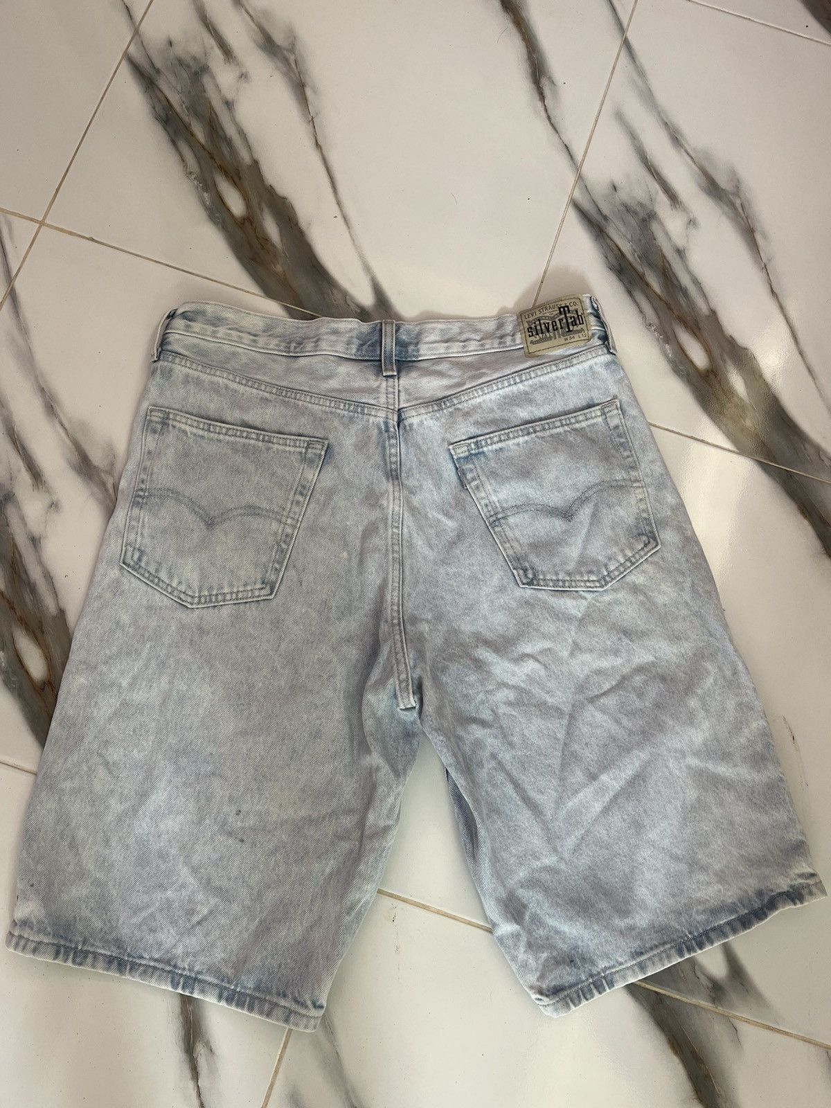 Levi's LEVI’S silvertab Light blue Jorts Size US 34 / EU 50 - 1 Thumbnail