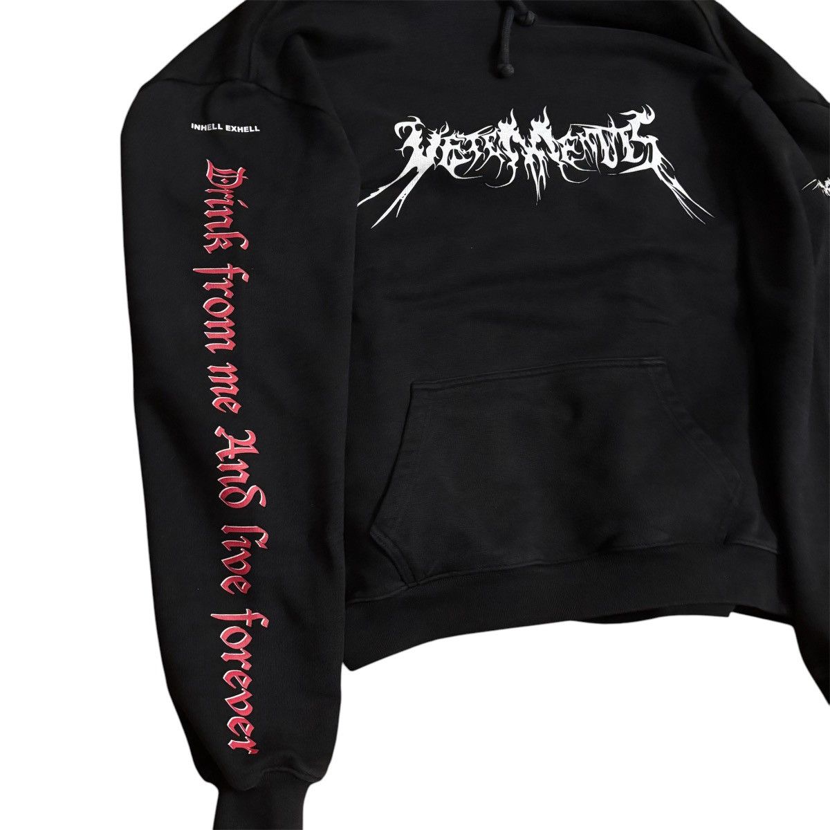 Vetements Vetements AW17 “Total Fucking Darkness” Hoodie Size US XS / EU 42 / 0 - 2 Thumbnail