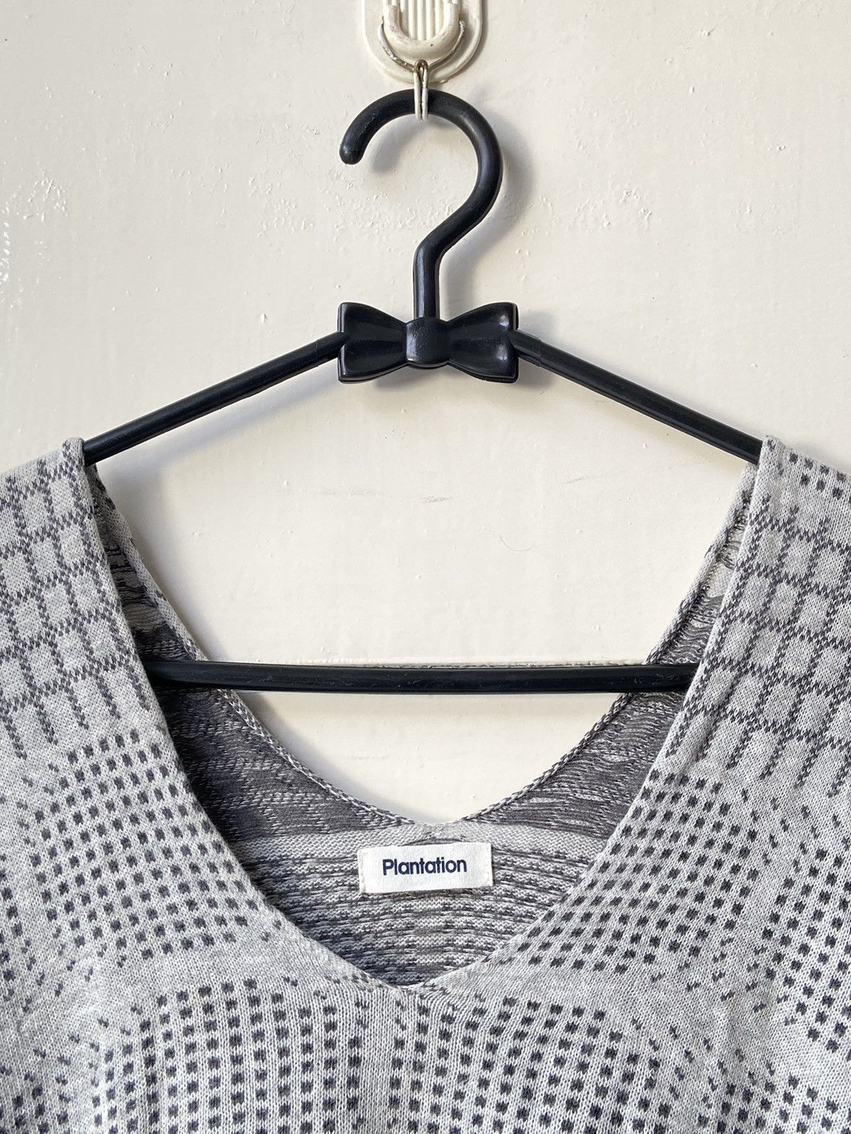 Designer × Issey Miyake × Japanese Brand Issey Miyake PLANTATION Grey Knit Tank Top Size US L / EU 52-54 / 3 - 4 Thumbnail