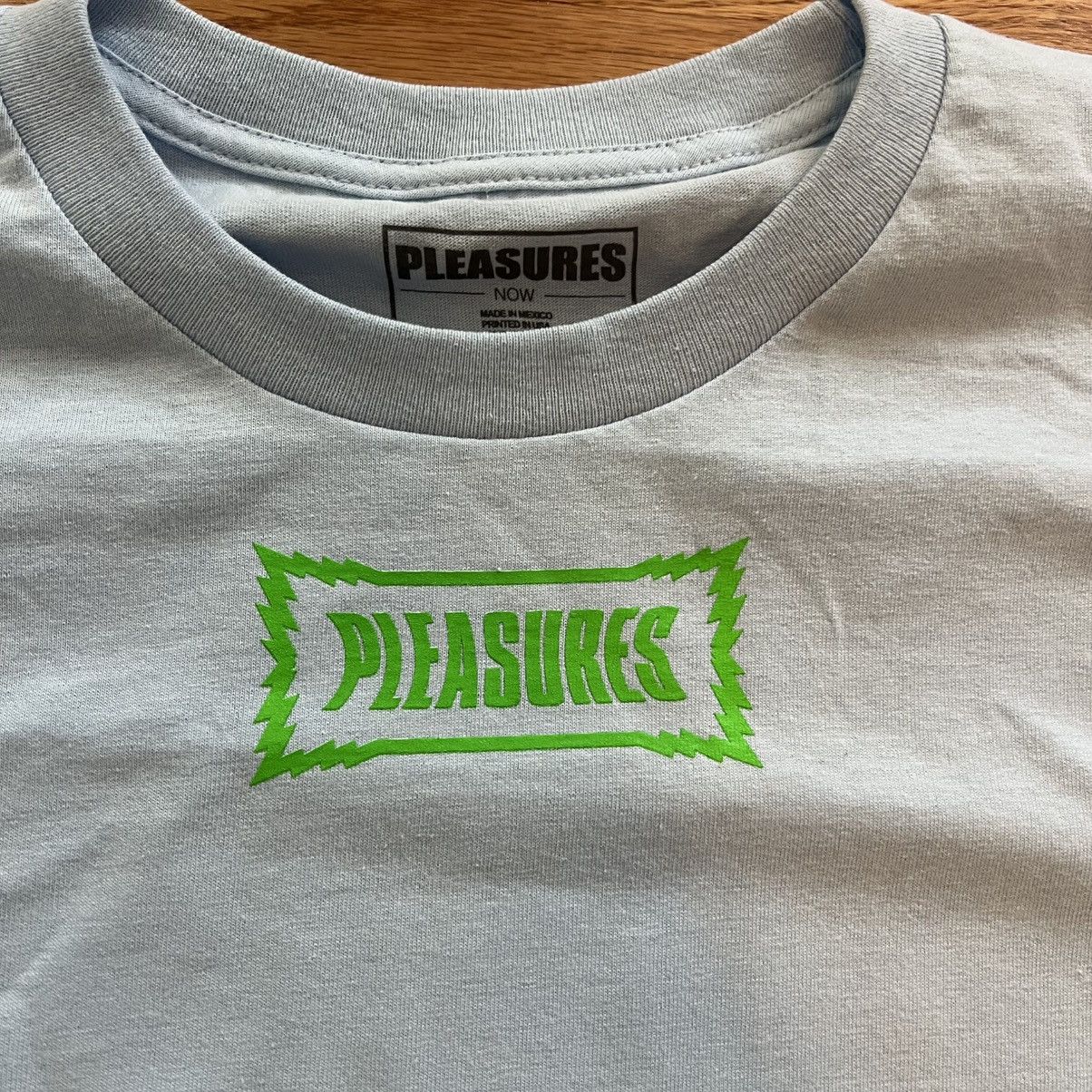 Pleasures NEW Pleasures Liberation T SHIRTBlue Large graphic Size US L / EU 52-54 / 3 - 3 Thumbnail