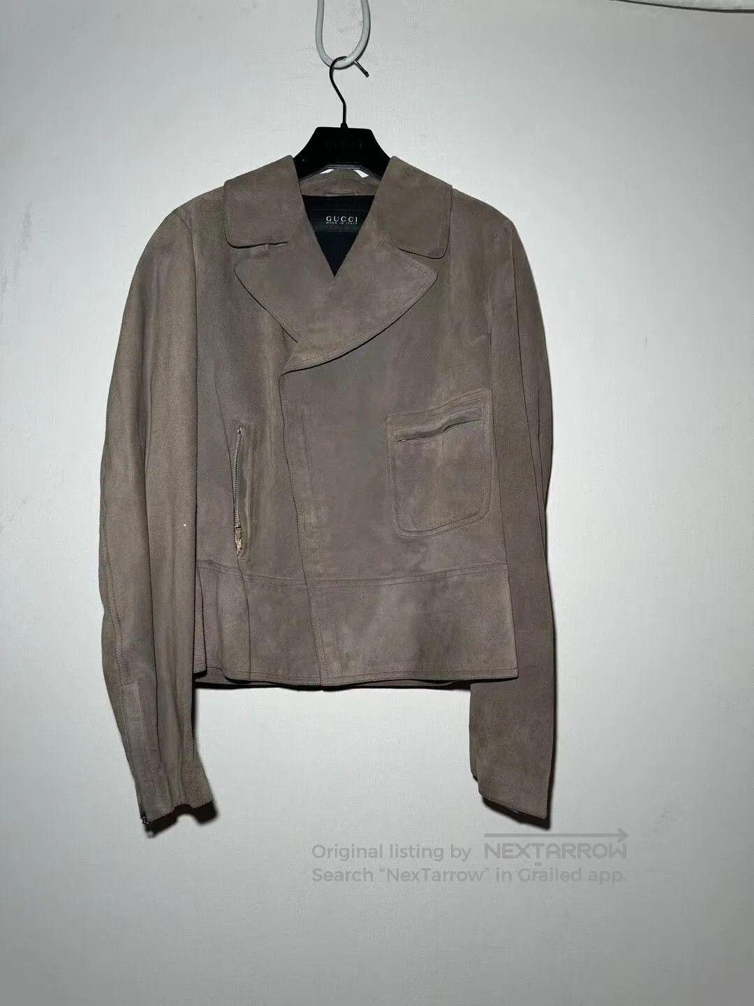 Gucci Gucci Discontinued Cowhide Leather Jacket. Size US L / EU 52-54 / 3 - 1 Thumbnail