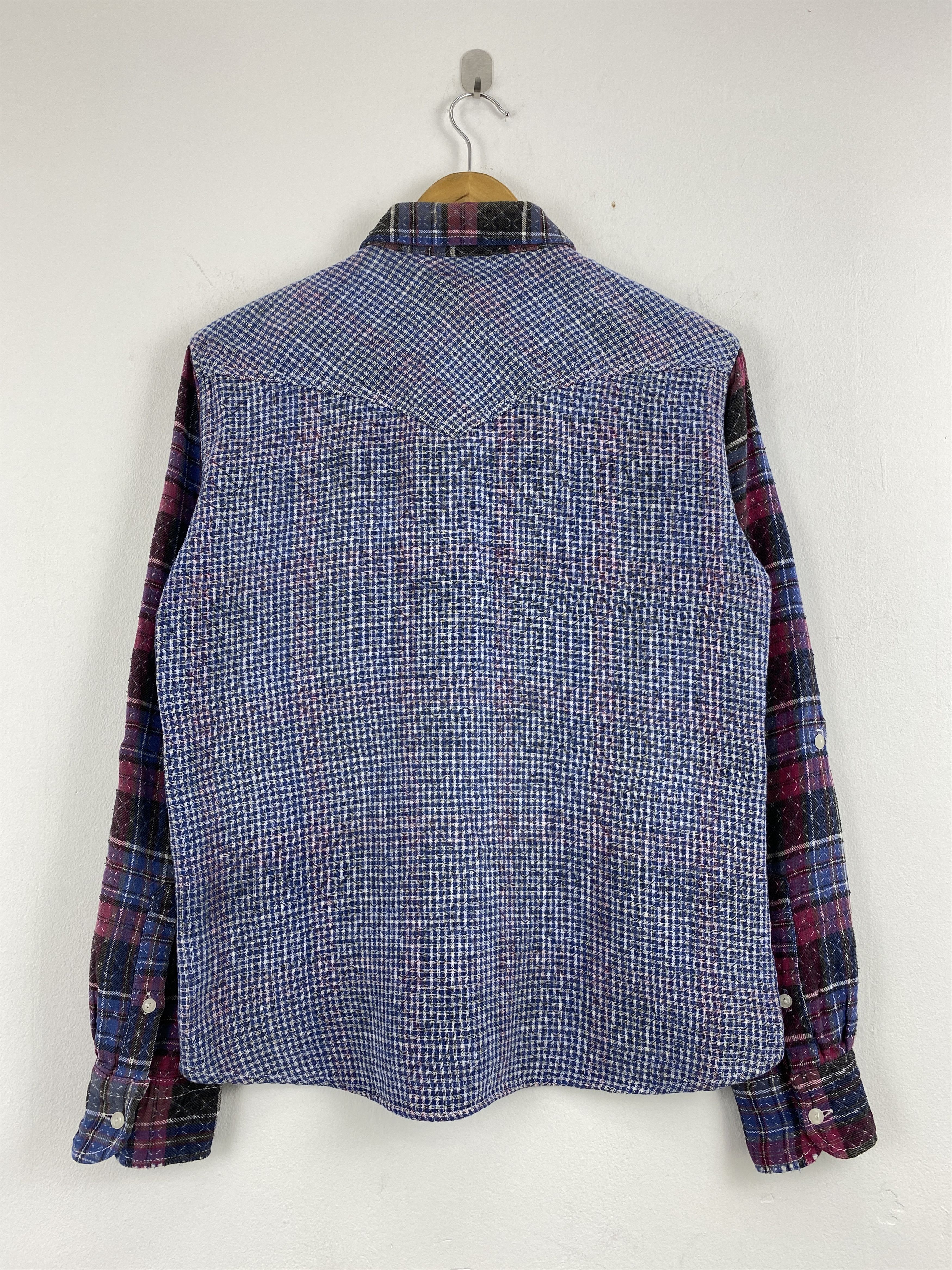 Beams Plus Vintage Beams Button Ups Checkered Long Sleeve Shirt JA0136 Size US L / EU 52-54 / 3 - 3 Thumbnail