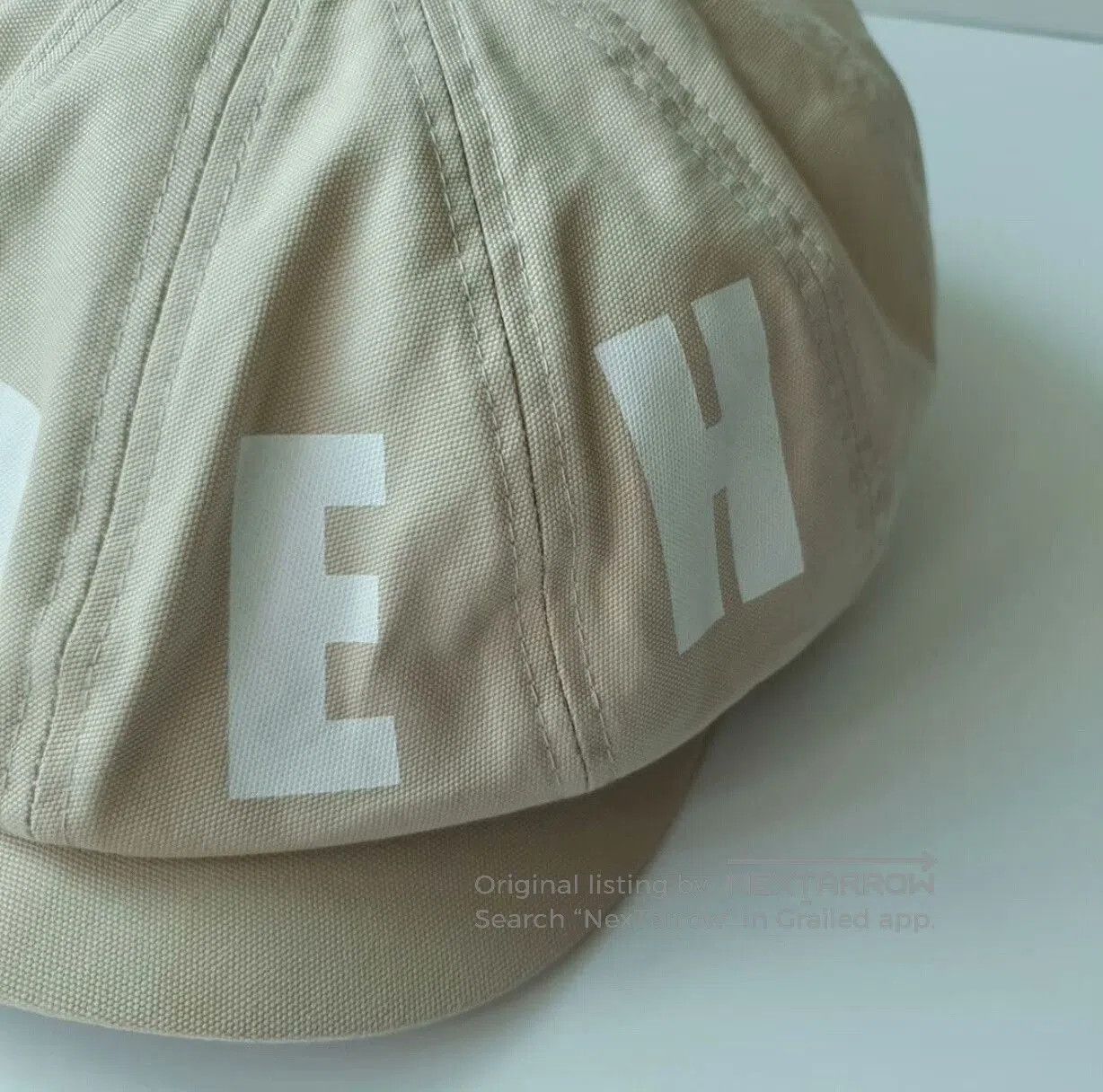 GOODENOUGH goodenough newsboy cap in ivory color. Size ONE SIZE - 6 Thumbnail