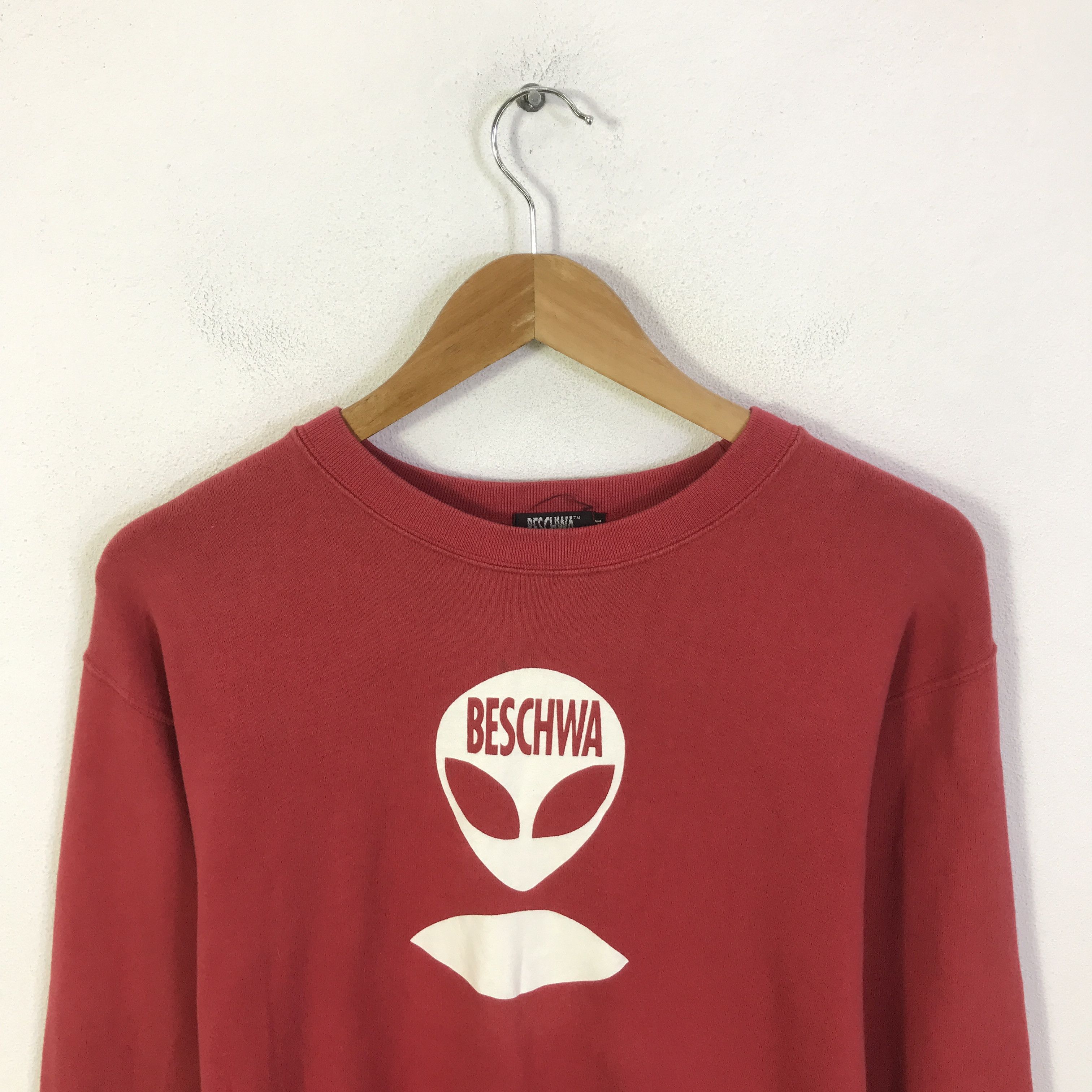 Japanese Brand beschwa alien style sweatshirt K101B1 Size US M / EU 48-50 / 2 - 2 Thumbnail