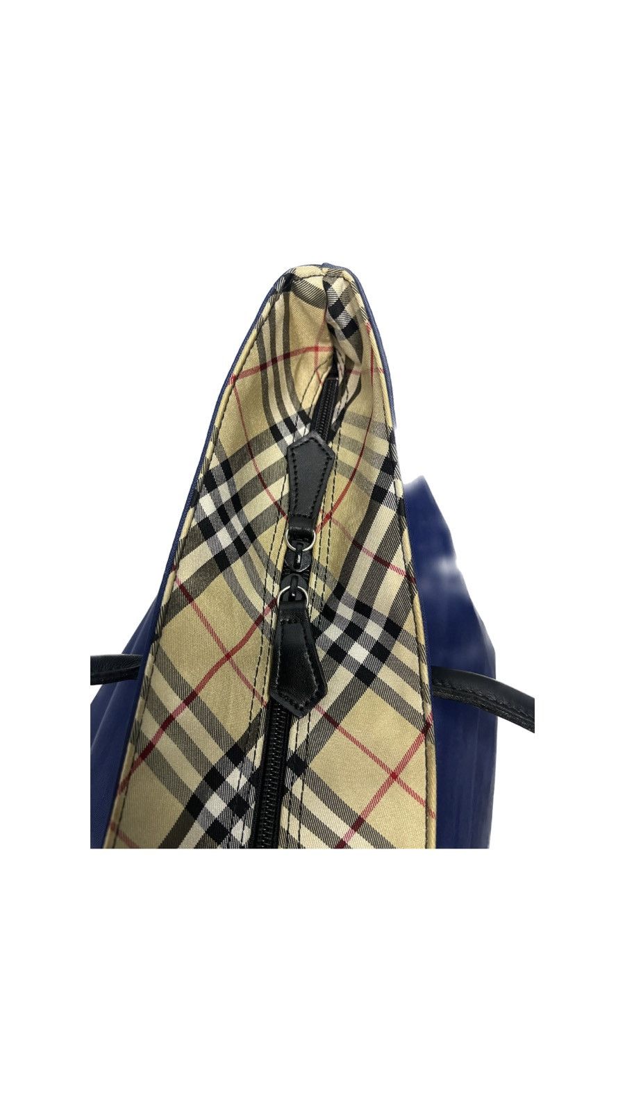 Burberry × Vintage Burberry Blue Label Nova Check Tote Bag Size ONE SIZE - 6 Thumbnail