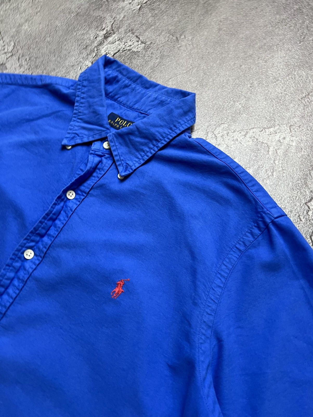 Polo Ralph Lauren Ralph Lauren Short Sleeve Button Up Big Pony Old Money L Size US L / EU 52-54 / 3 - 4 Thumbnail