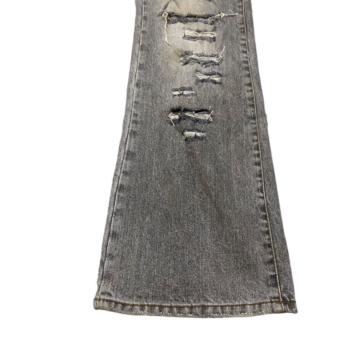 GOSTAR DE FUGA FUGA Distressed Denim Flare Jeans Size US 32 / EU 48 - 7 Thumbnail