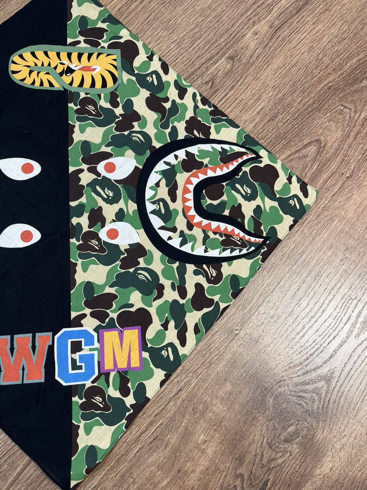 Bape ABC Camo Shark Bandana Size ONE SIZE - 4 Thumbnail
