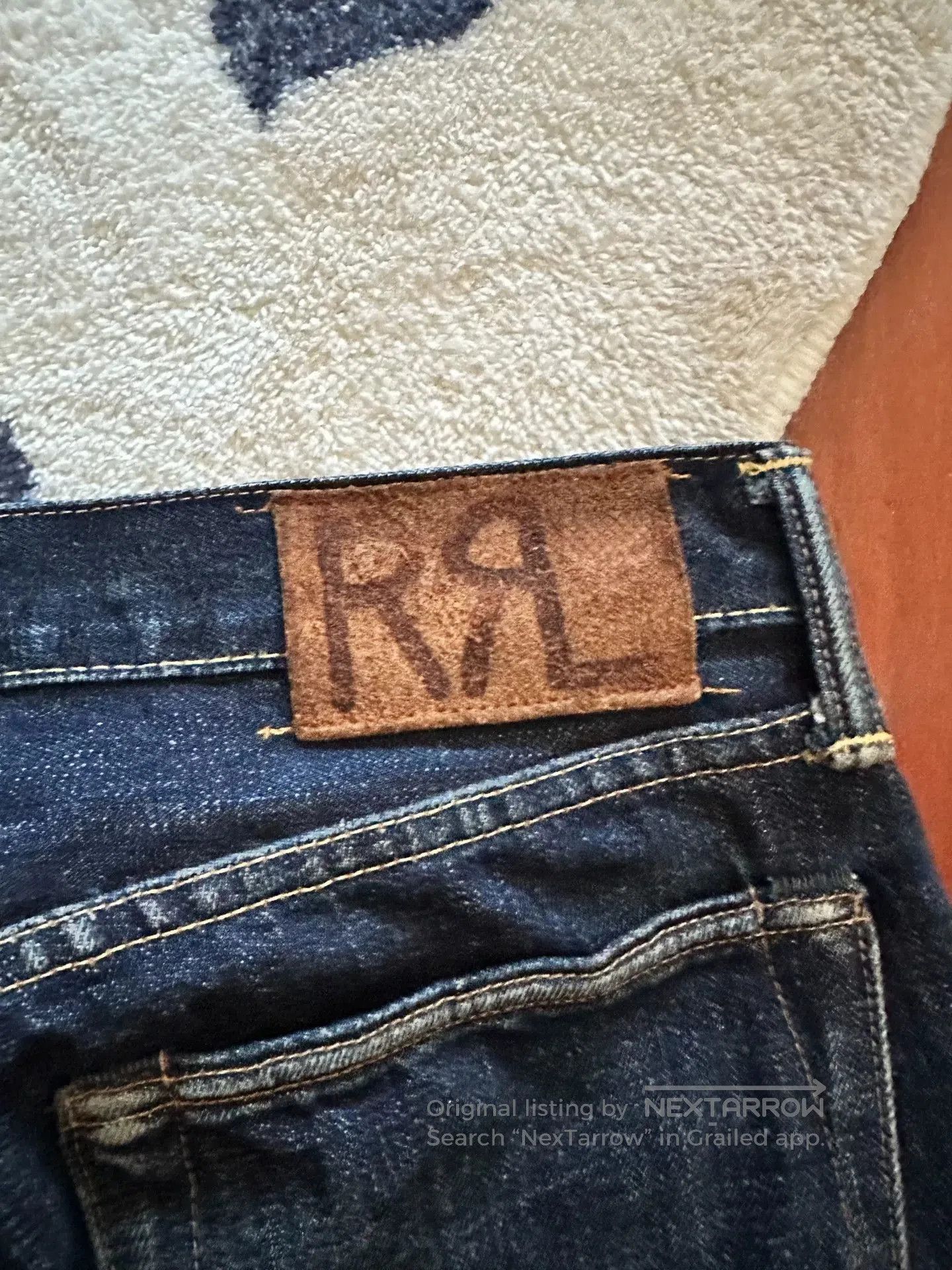 RRL Ralph Lauren RRL Slim Fit Selvedge Jean. Size US 30 / EU 46 - 4 Thumbnail