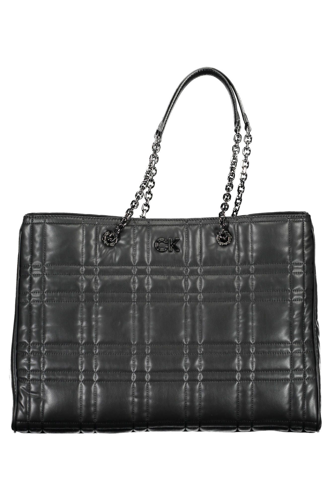 Calvin Klein Black Polyester Women Women's Handbag Size ONE SIZE - 1 Thumbnail