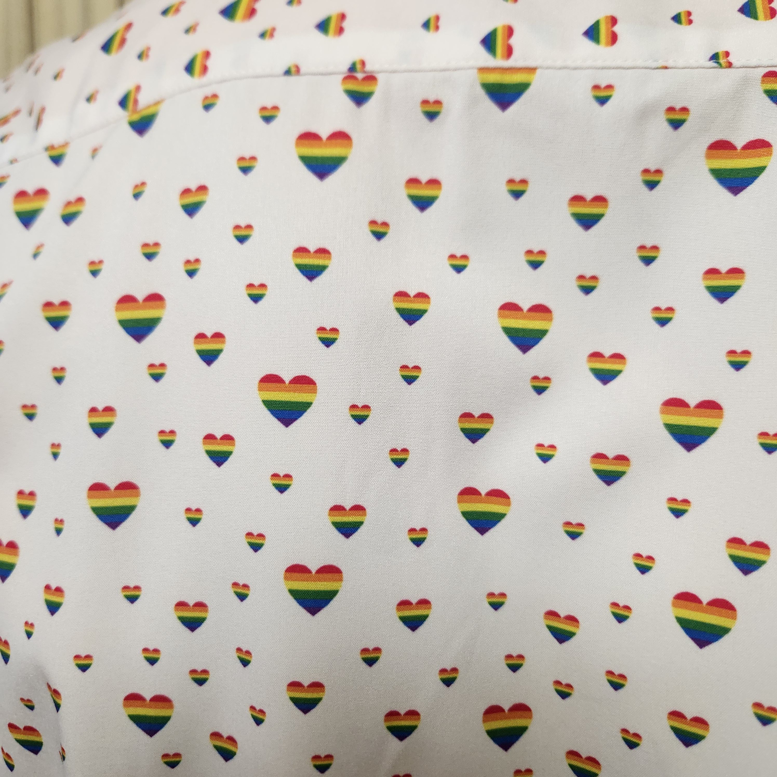 Other Pride collection shirt M rainbow hearts Tom Baine NEW Size US M / EU 48-50 / 2 - 4 Thumbnail