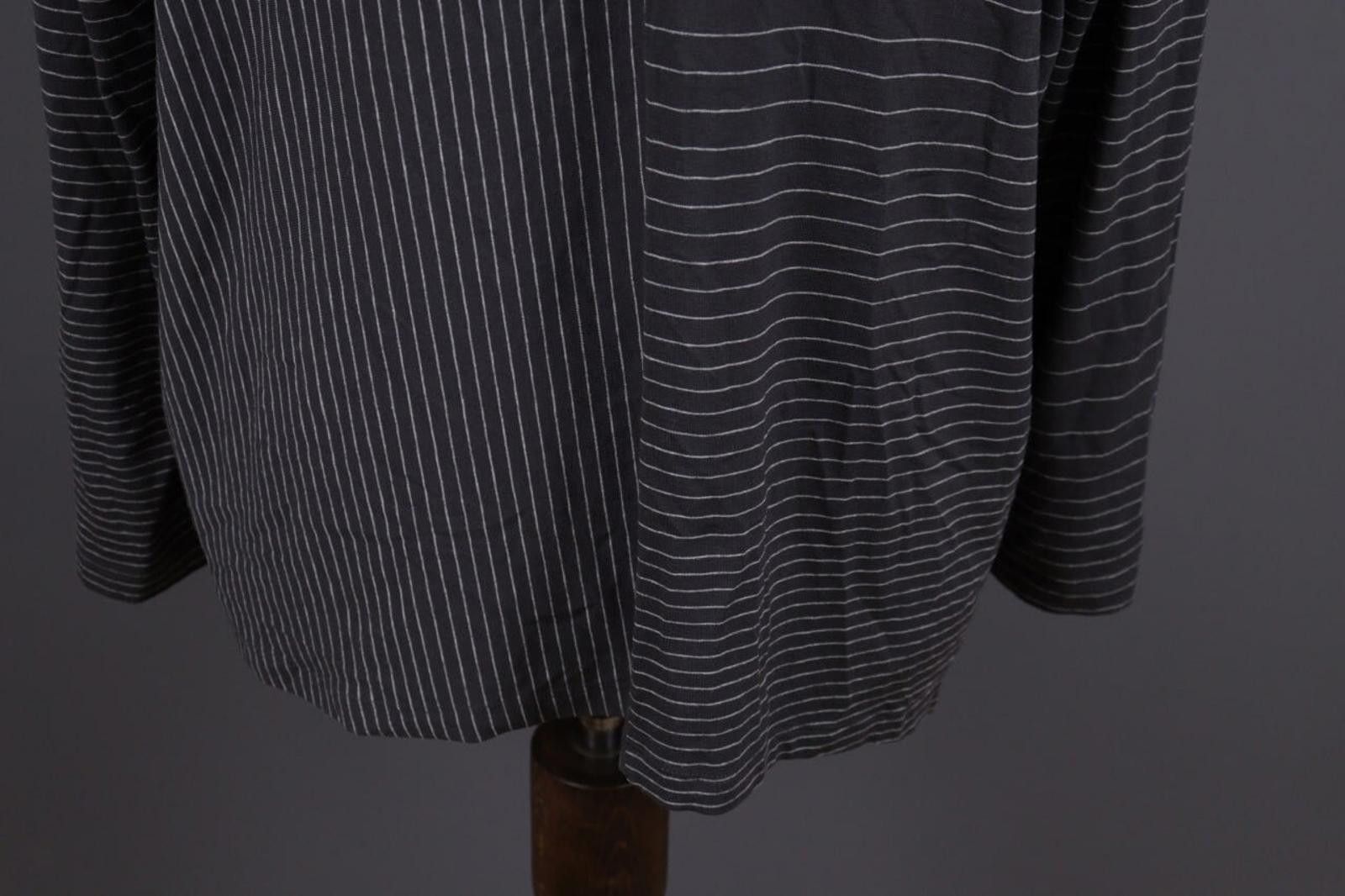 Oscar De La Renta Oska Brown Striped Relaxed Lagenlook Tunic Dress Size 2 Size XS / US 0-2 / IT 36-38 - 12 Thumbnail