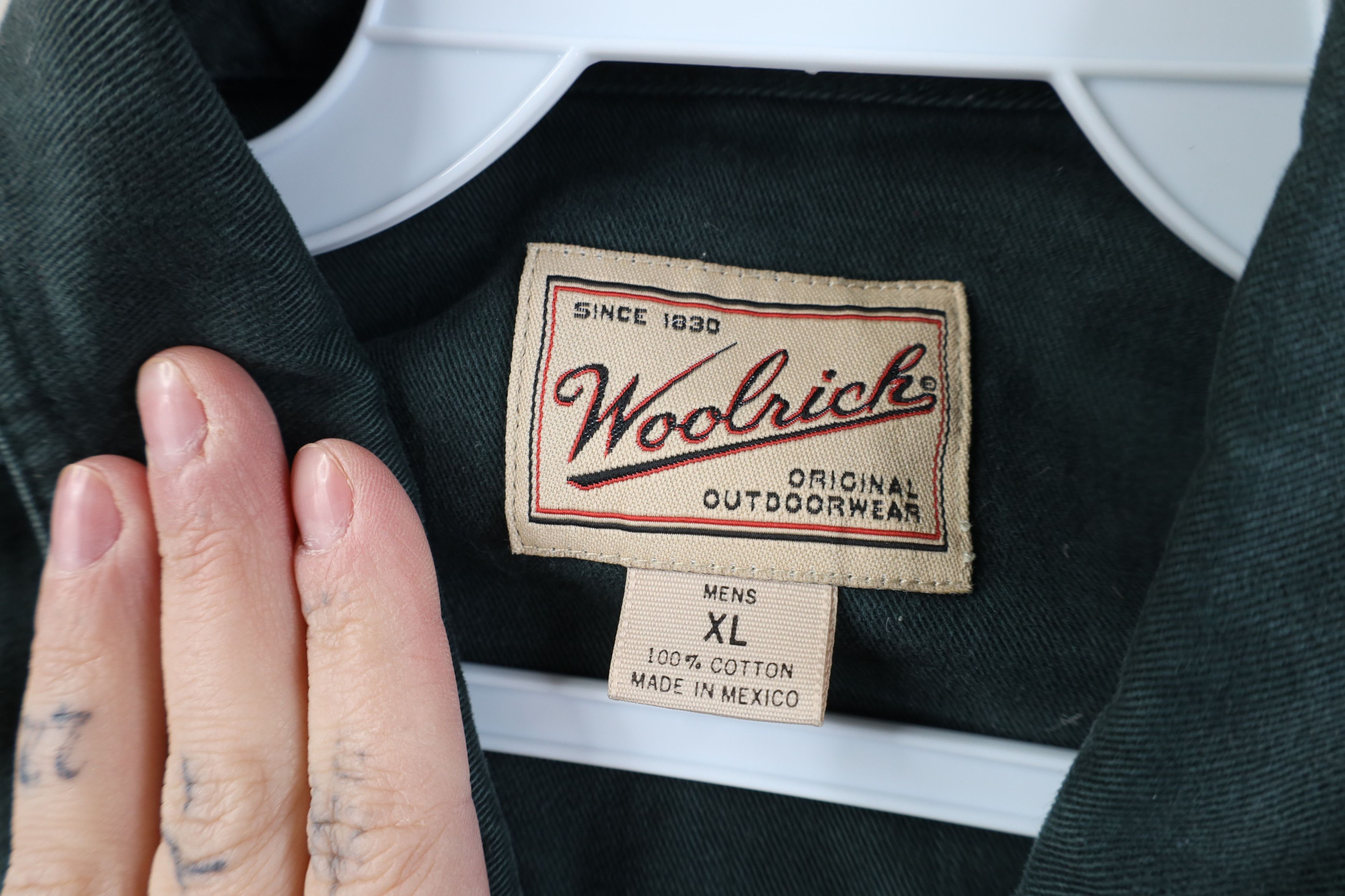 Woolrich Woolen Mills Vintage 90s Woolrich Ducks Unlimited Twill Shooting Shirt Size US XL / EU 56 / 4 - 10 Thumbnail