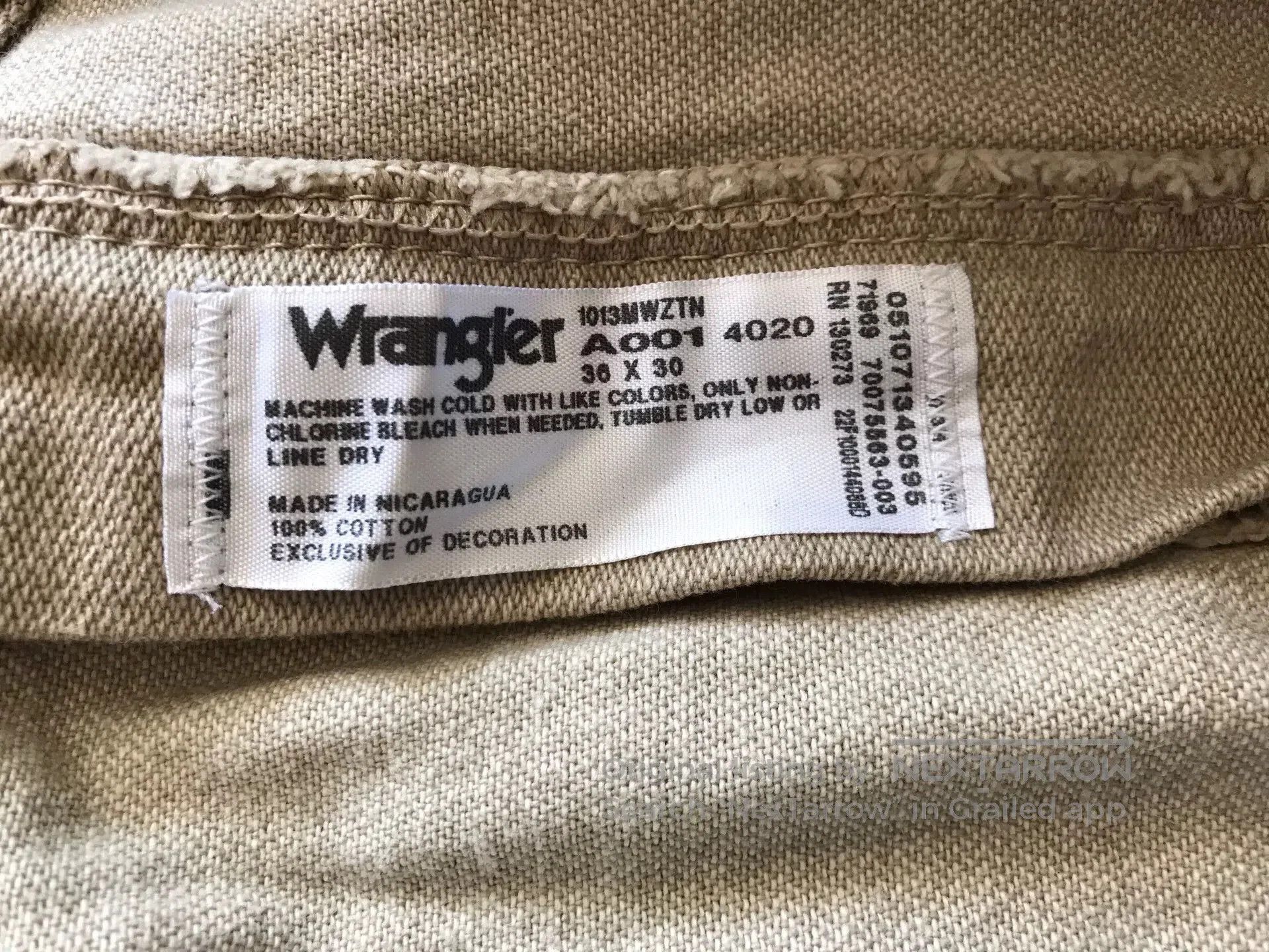 Wrangler Wrangler 13MWZ Jeans W36L30. Size US 36 / EU 52 - 9 Thumbnail