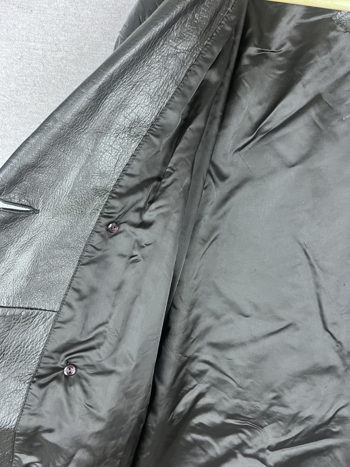 Vintage Vintage 80s 90s Men’s Black Leather Jacket Fits XXL Size US XXL / EU 58 / 5 - 3 Thumbnail