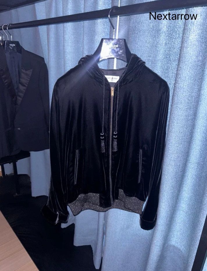 Saint Laurent Paris × Yves Saint Laurent Saint Laurent tassel pendant velvet jacket 2412-Nextarrow Size US XS / EU 42 / 0 - 1 Thumbnail
