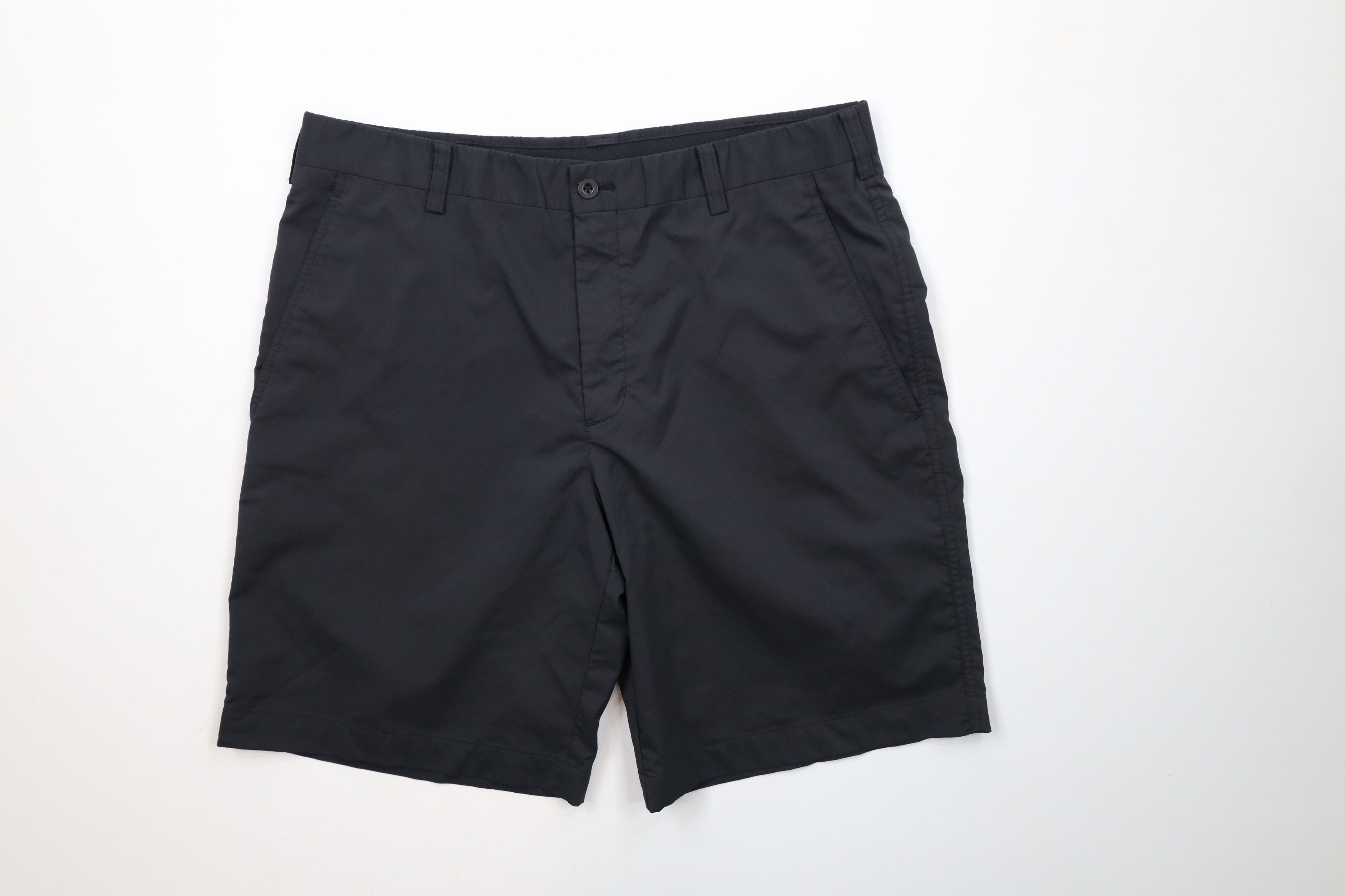 Nike × Vintage Vintage Nike Golf Mini Swoosh Tech Golfing Chino Shorts Size US 34 / EU 50 - 1 Thumbnail