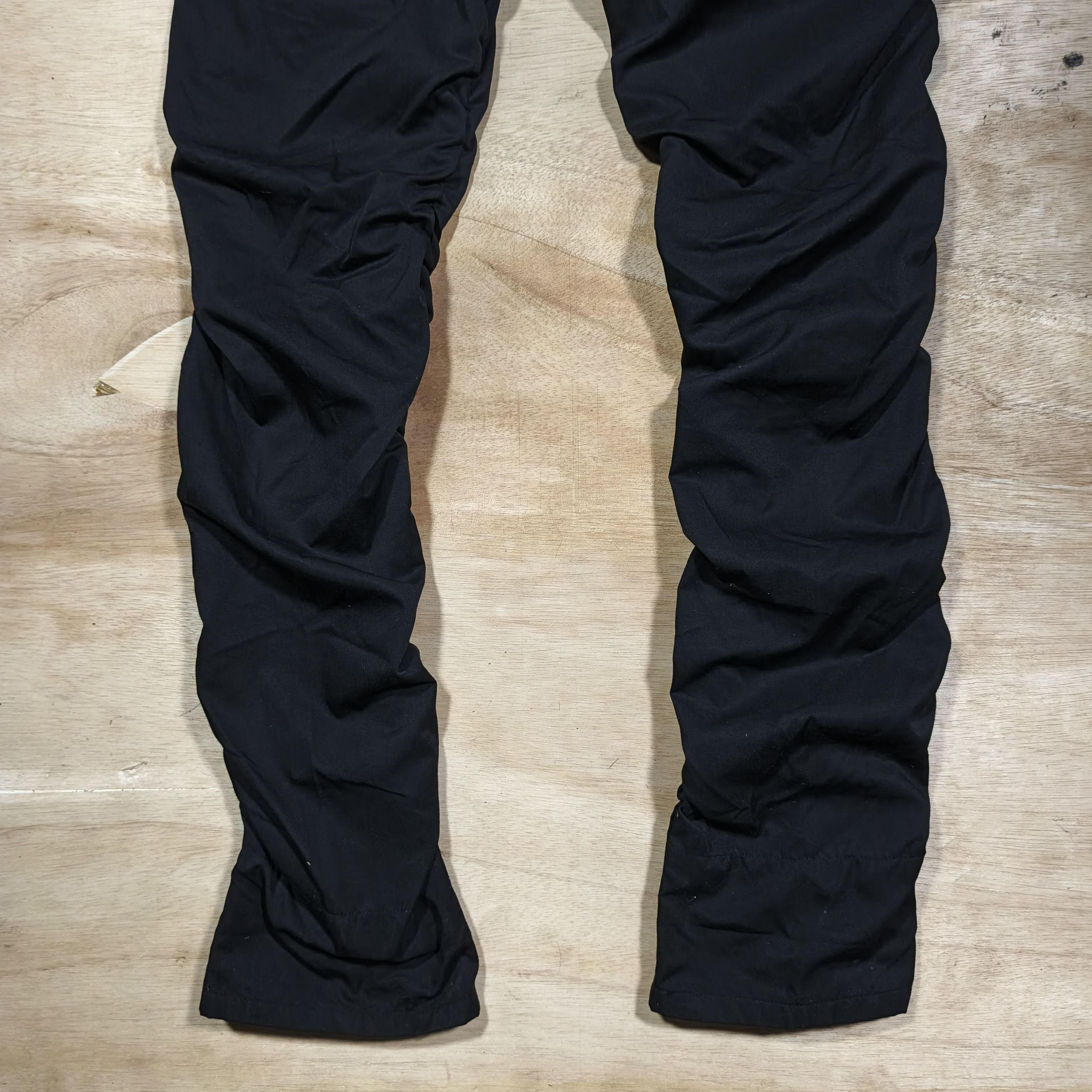 Japanese Brand Dominate Handcrafted Double Waist Stacked Ruched Cargo Pants Size US 29 - 6 Thumbnail
