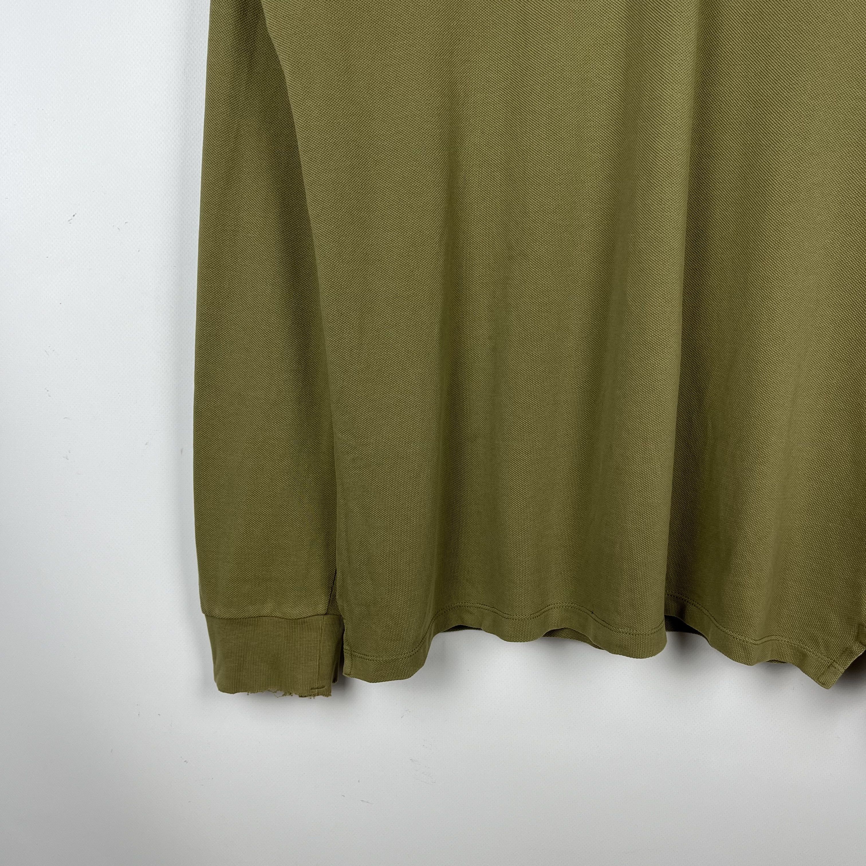 Stone Island Stone Island Patch Program Long Sleeve Polo Shirt Size US L / EU 52-54 / 3 - 5 Thumbnail