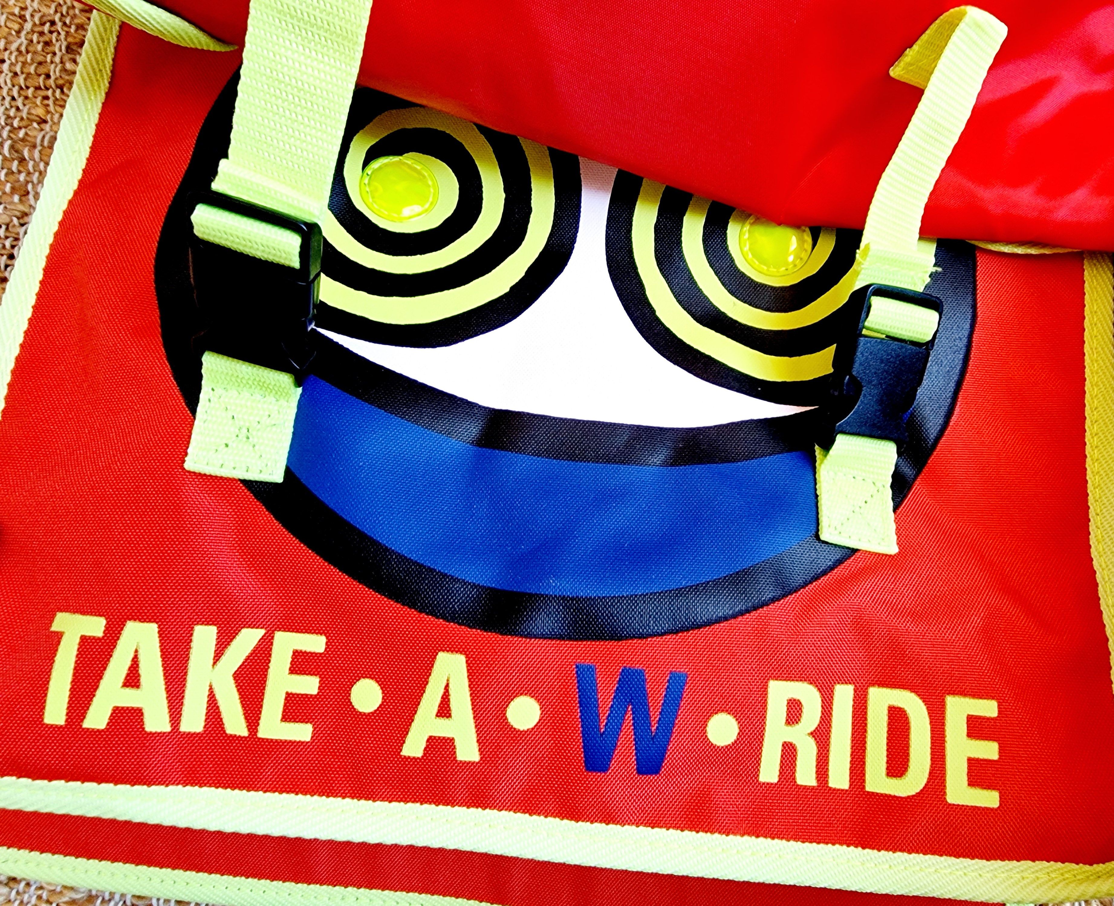 W&LT × Walter Van Beirendonck Walter Van Beirendonck W&LT Hypnotic Bike Neon Cycling Bag Size ONE SIZE - 15 Thumbnail