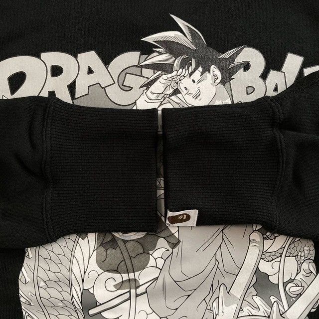 Bape BAPE × Dragon Ball Z Pullover Hoodie a bathing ape Size US M / EU 48-50 / 2 - 7 Thumbnail