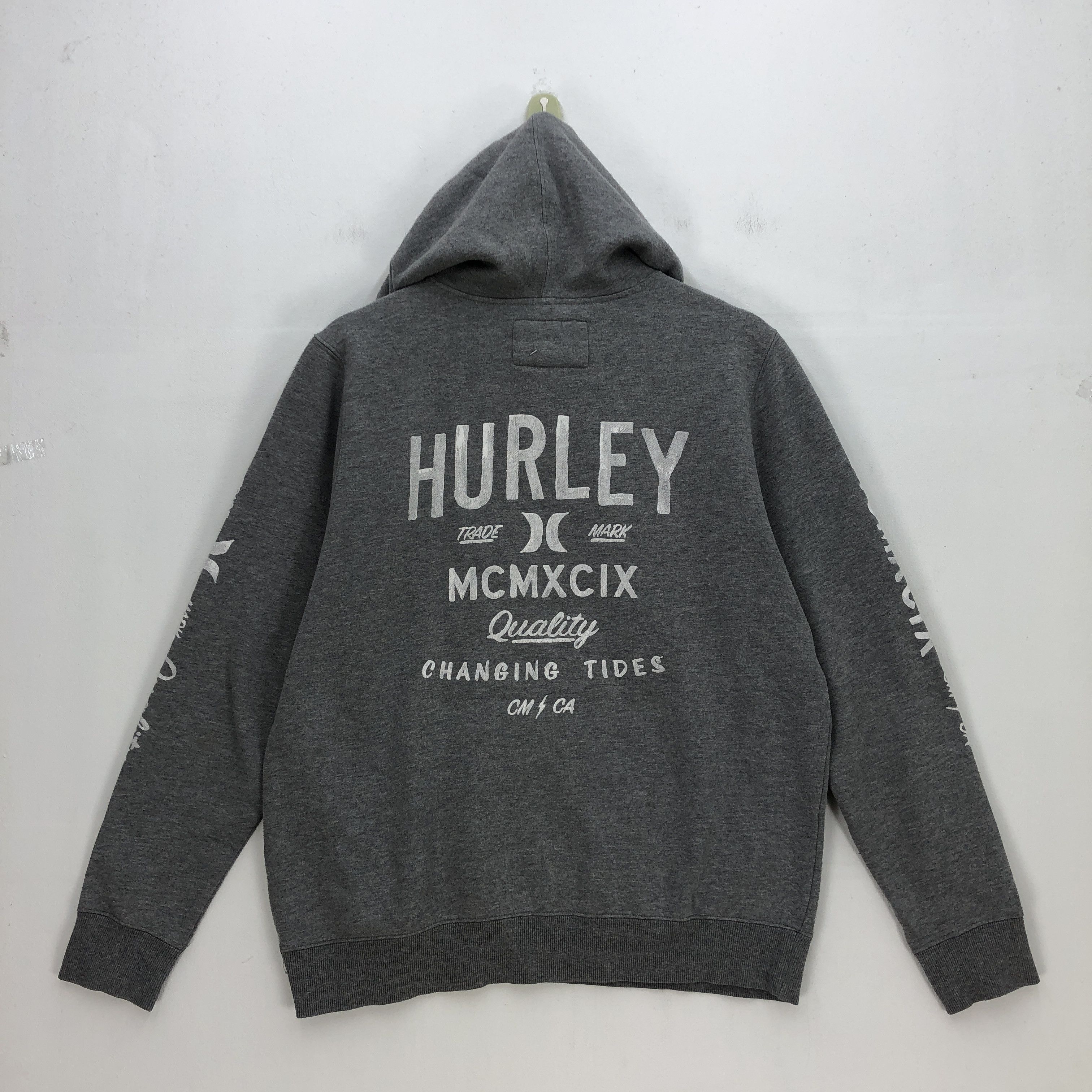 Hurley Vintage Hurley Sweater Surfwear Hooded Hurley Sweatshirt Size US S / EU 44-46 / 1 - 2 Thumbnail