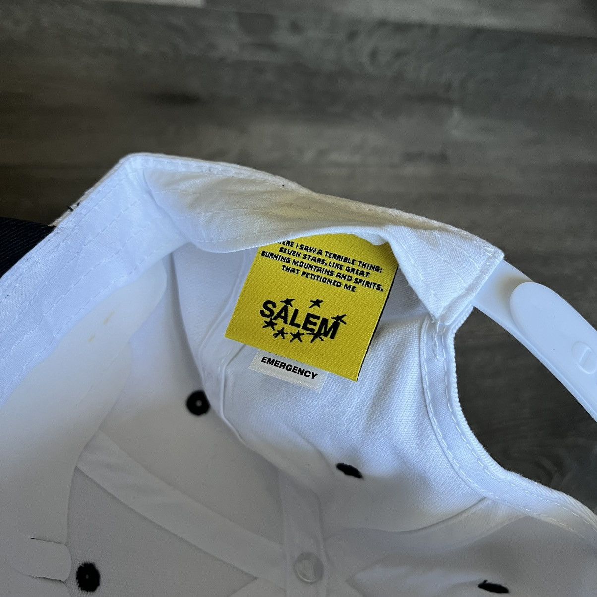 S4LEM S4LEM Salem EU European Flag Hat White Black New Size ONE SIZE - 6 Thumbnail