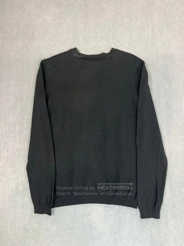 Fendi Fendi Black Wool Women's Sweater with Design . Size L / US 10 / IT 46 - 2 Thumbnail