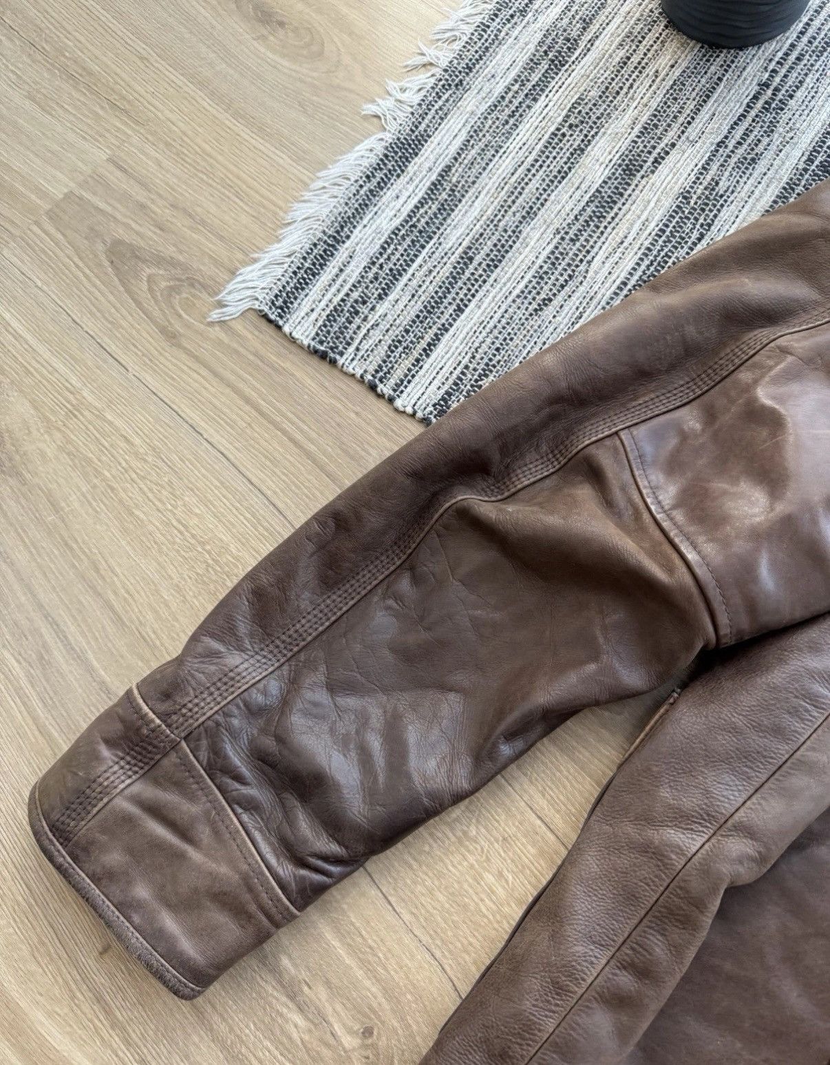 Timberland VINTAGE TIMBERLAND LEATHER COAT MENS WEATHERGEAR CASUALJAKET Size US L / EU 52-54 / 3 - 21 Thumbnail